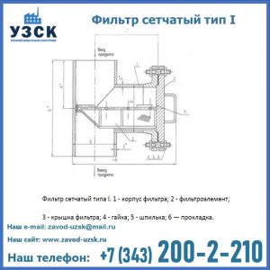 Фильтр сетчатый ФС по Т-ММ-11-2003 в Сергиевом Посаде
