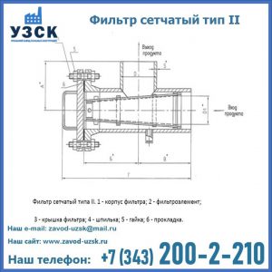 Фильтр сетчатый ФС по Т-ММ-11-2003 в Сергиевом Посаде