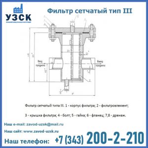 Фильтр сетчатый ФС по Т-ММ-11-2003 в Сергиевом Посаде